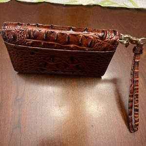 Brahmin Debra Pecan Melbourne Wristlet